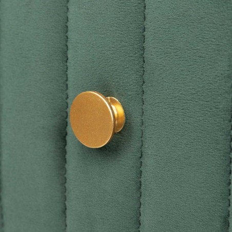 consola velvet-marmol verde-dorado 120x35x80 cm