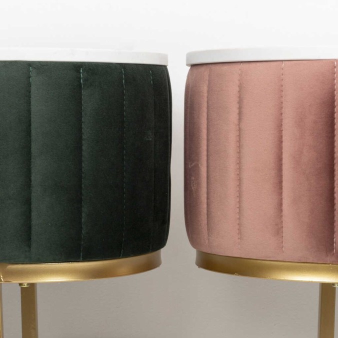 consola velvet-marmol verde-dorado 120x35x80 cm