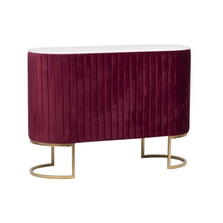 aparador velvet-marmol granate-dorado 120x48x85 cm