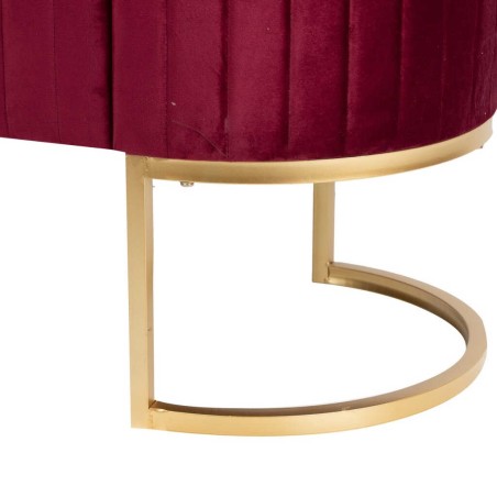 aparador velvet-marmol granate-dorado 120x48x85 cm