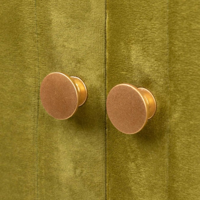aparador velvet-marmol verde-dorado 120x48x85 cm