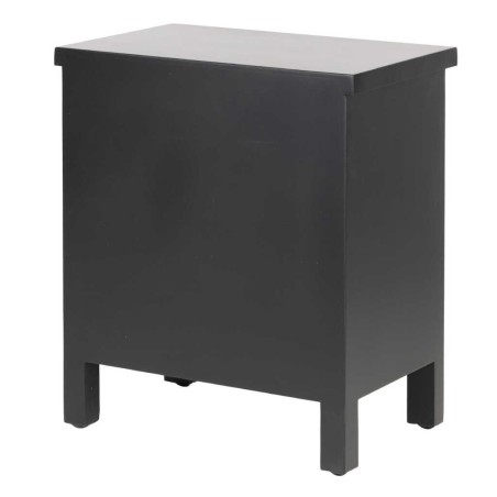 mesita madera negro-dorado 48x30x55 cm