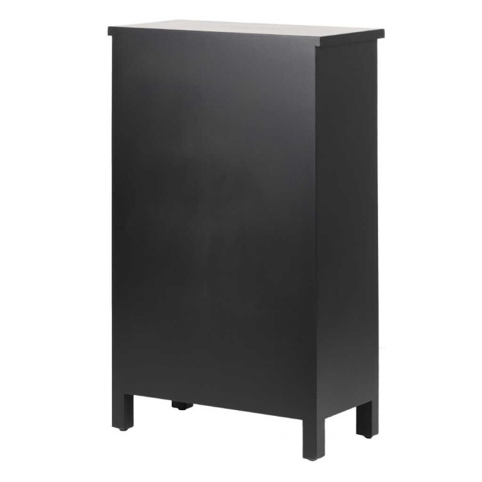 cabinet madera negro-dorado 60x30x100 cm cabinet madera negro-dorado 60x30x100 cm