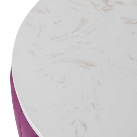 aparador velvet-marmol morado-dorado 120x48x85 cm