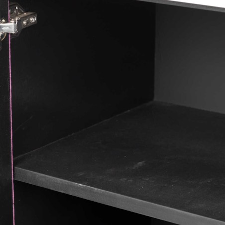 aparador velvet-marmol morado-dorado 120x48x85 cm