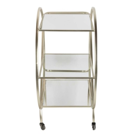 camarera metal champagne 75x40x85 cm