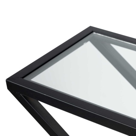 set 2 consolas cristal 120x40x85/102x32x74 cm