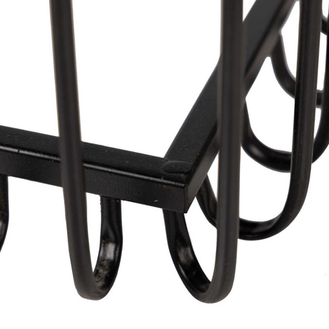 set 2 mesas metal-cristal 60x60x60-45x45x45 cm