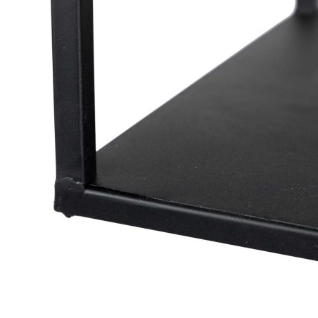 consola metal negro 120x30x80 cm