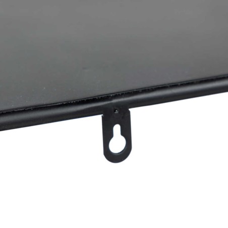 consola metal negro 100x35x80 cm 