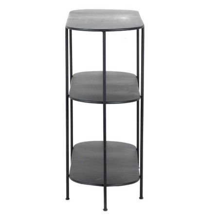 consola metal negro 100x35x80 cm 