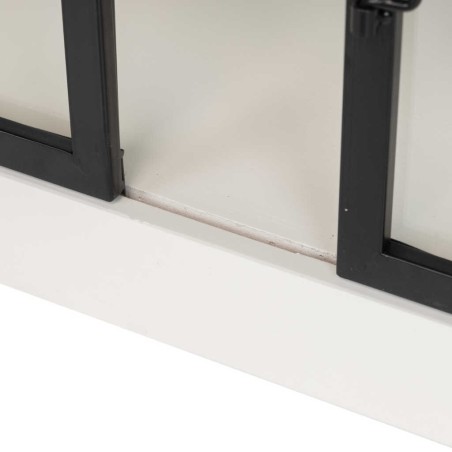 aparador madera / metal 150x45x50 cm