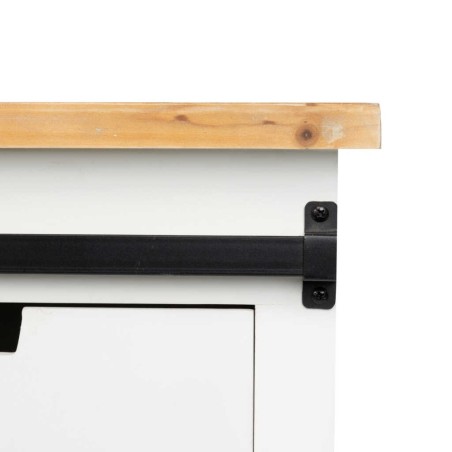 aparador madera / metal 150x45x50 cm