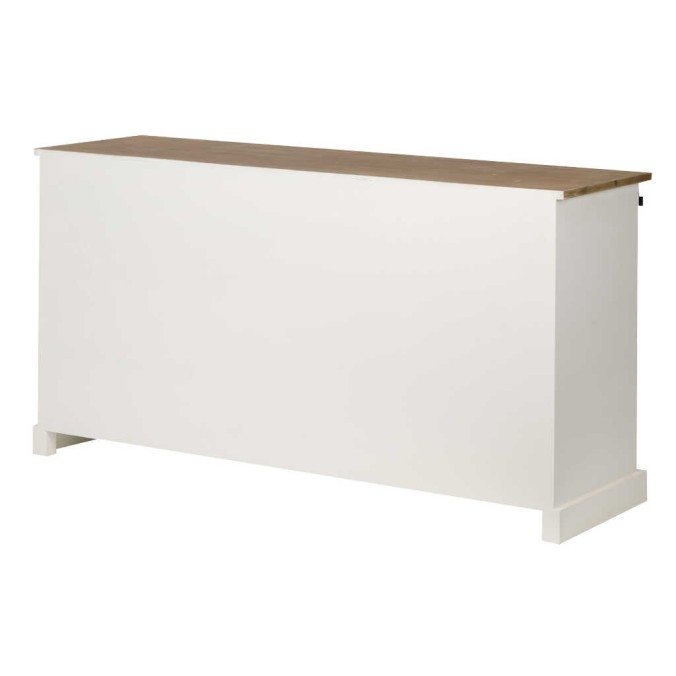 aparador madera / metal 150x45x80 cm