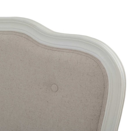 cabecero blanco beige  (cama 150 cm) 180x6x120 cm