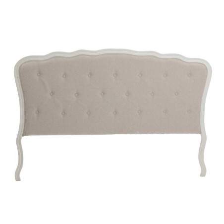 cabecero blanco beige  (cama 150 cm) 180x6x120 cm