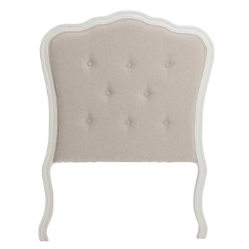 cabecero blanco beige (cama 80 cm) 90x6x122 cm