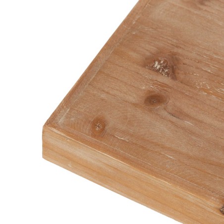 banco  madera / metal 120x40x45 cm