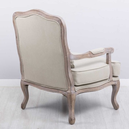 butaca lino beige 64x72x92 cm