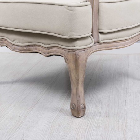 butaca lino beige 64x72x92 cm