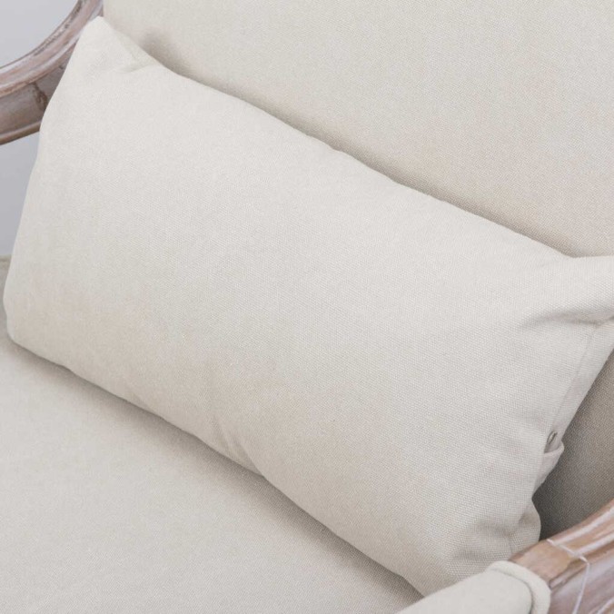 butaca lino beige 64x72x92 cm