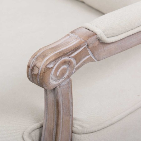 butaca lino beige 64x72x92 cm