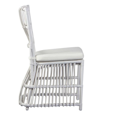 silla con cojin lino-ratan 52x60x93 cm