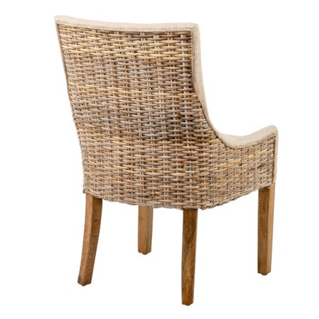 silla ratan-lino-madera beige-natural 54x52x91 cm