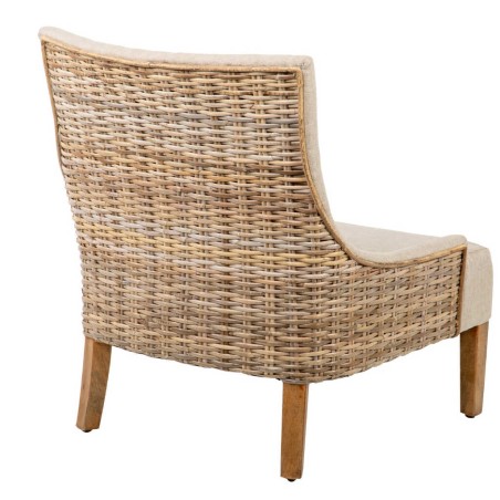 silla ratan-lino-madera beige-natural 70x64x79 cm