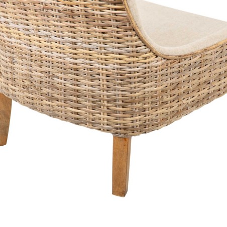 silla ratan-lino-madera beige-natural 70x64x79 cm