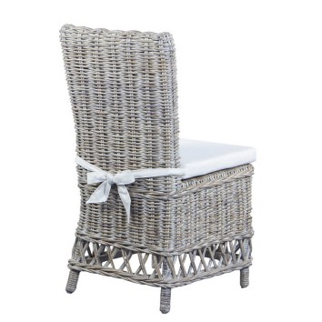 silla con cojin lino-ratan  60x52x94cm 2