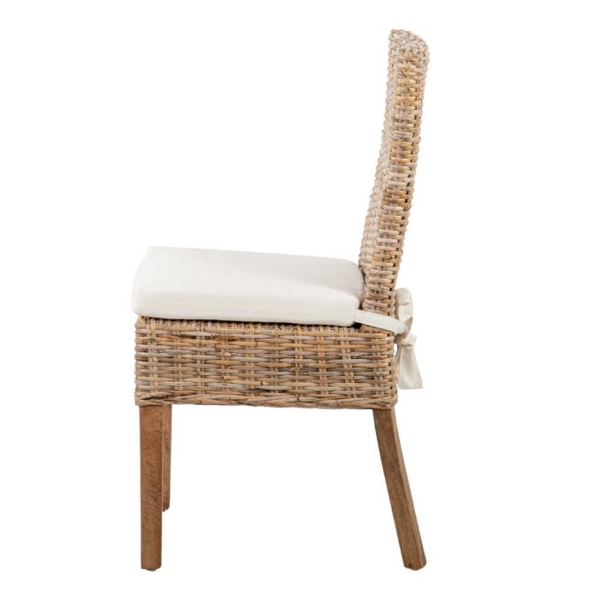 silla ratan-lino-madera beige-natural 53x48x98 cm