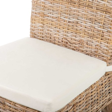 silla ratan-lino-madera beige-natural 53x48x98 cm