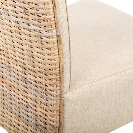silla ratan-madera natural 63x47x100 cm
