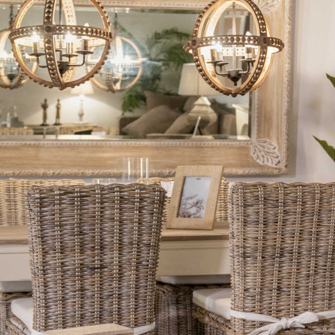 silla ratan-madera natural 63x47x100 cm