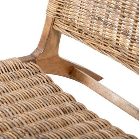 butaca mimbre-madera 77x61x72 cm