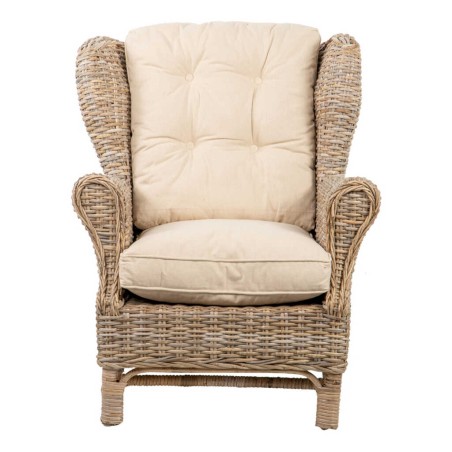 sillon ratan con cojin 83x78x95 cm