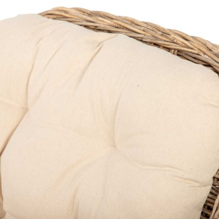 sillon c/puff cojin ratan/mimb. 95x55x90/56x56x43 