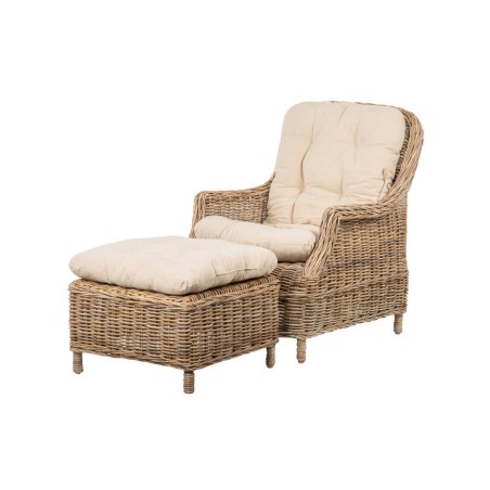 sillon c/puff cojin ratan/mimb. 95x55x90/56x56x43 