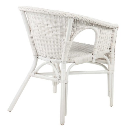 butaca ratan blanco 63x57x74 cm
