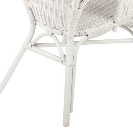 butaca ratan blanco 63x57x74 cm