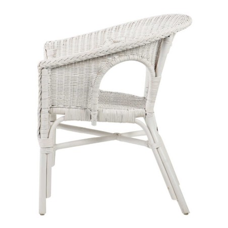 butaca ratan blanco 63x57x74 cm