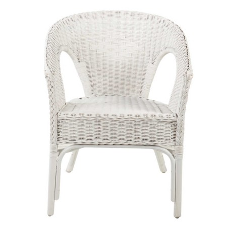 butaca ratan blanco 63x57x74 cm