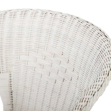 butaca ratan blanco 63x57x74 cm