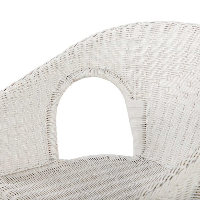 butaca ratan blanco 63x57x74 cm