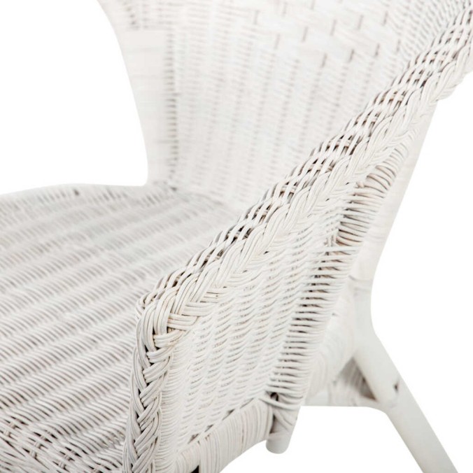 butaca ratan blanco 63x57x74 cm