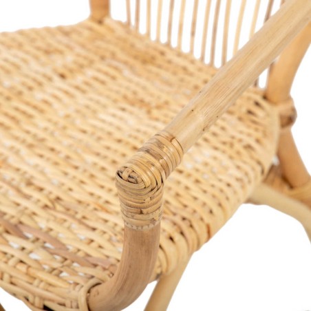 butaca ratan / mimbre 60x60x79 cm