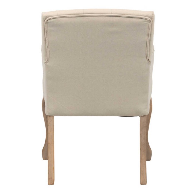 butaca lino beige capit. patas madera 59x62x85 cm butaca lino beige capit. patas madera 59x62x85 cm