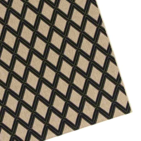 Alfombra exterior Tatami Design rejilla beige - varios tamaños