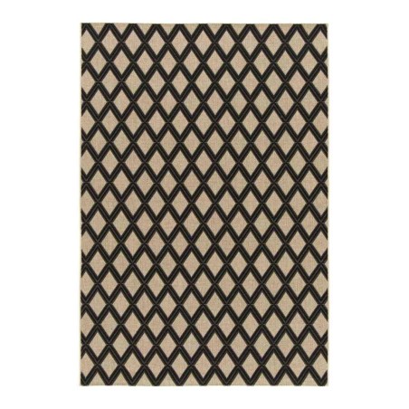 Alfombra exterior Tatami Design rejilla beige - varios tamaños